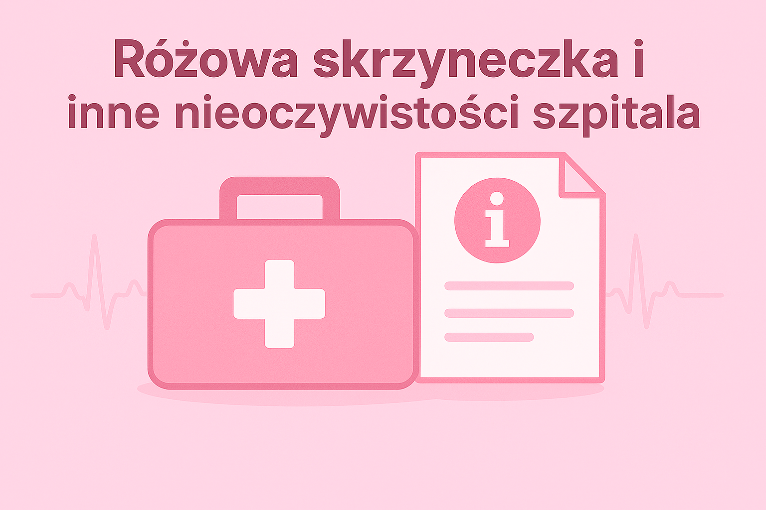 Miniaturka. Różowa skrzyneczka i inne nieoczywistości szpitala